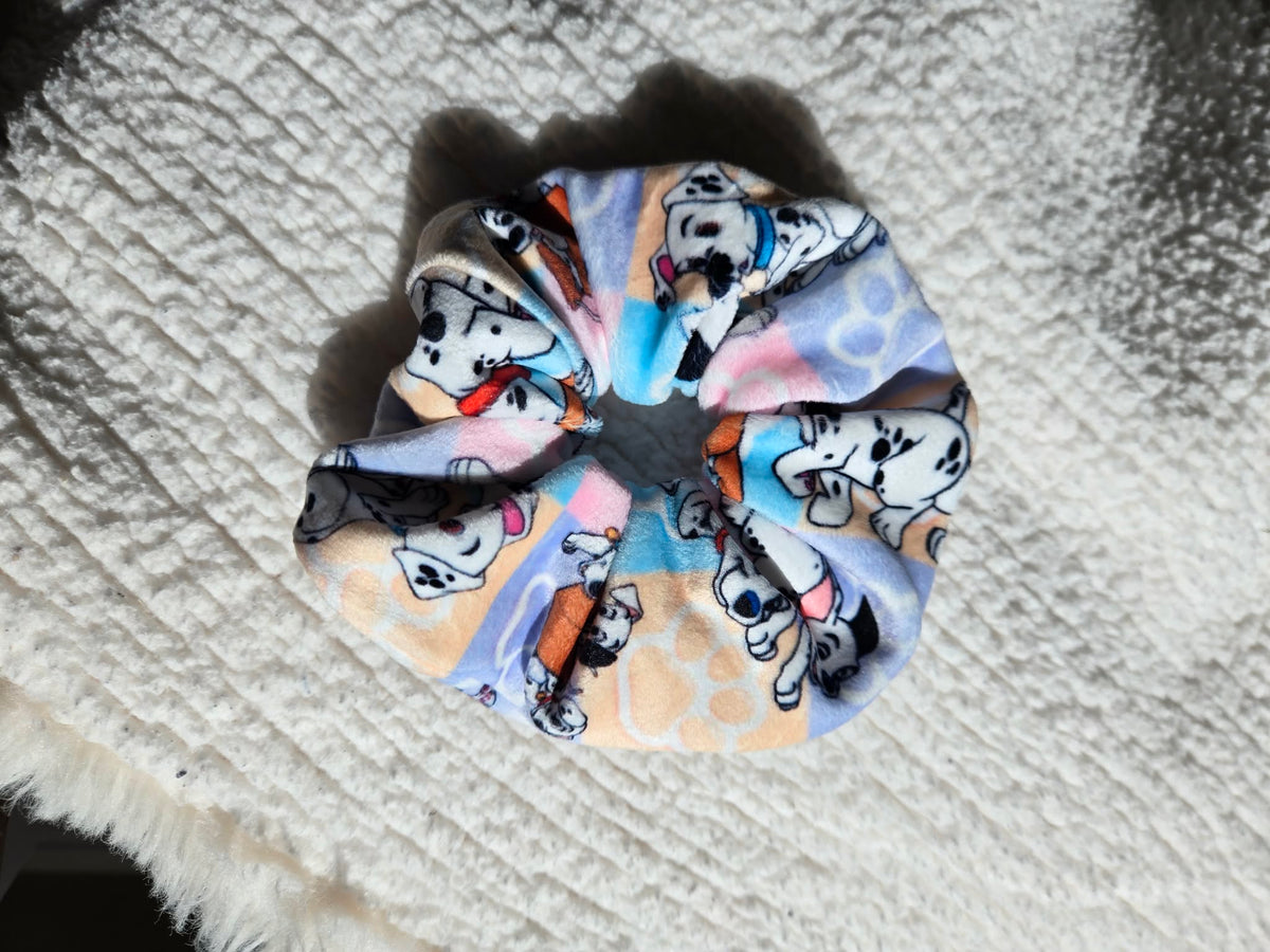 Paws and Spots Scrunchie